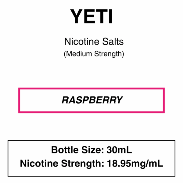 Yeti - Nic Salt 30ml - 18.95mg Nicotine (35mg Nicotine Salt) - Image 9