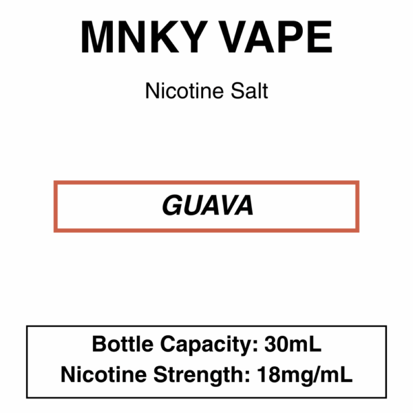 MNKY Vape- Nic Salt- 30ml - Image 3