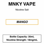 MNKY Vape- Nic Salt- 30ml - Image 4