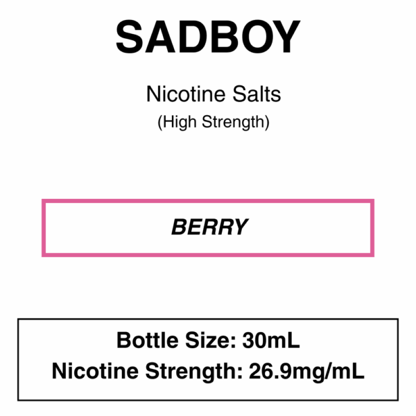 Sadboy Fruit Line - Nic Salt E-liquid 30ml - Image 3