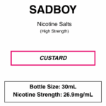 Sadboy Cookie Line - Nic Salt E-liquid 30ml - Image 6