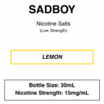 Sadboy Cookie Line - Nic Salt E-liquid 30ml - Image 4
