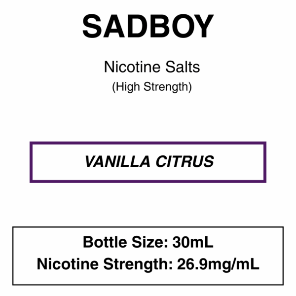 Sadboy Cookie Line - Nic Salt E-liquid 30ml - Image 3