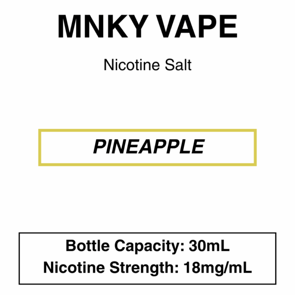 MNKY Vape- Nic Salt- 30ml - Image 5