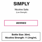 Simply Salts- Nic Salts- 30ml - Image 22