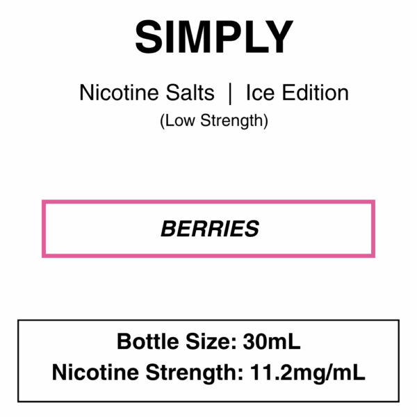 Simply Iced Salts- Nic Salts- 30ml - Image 17