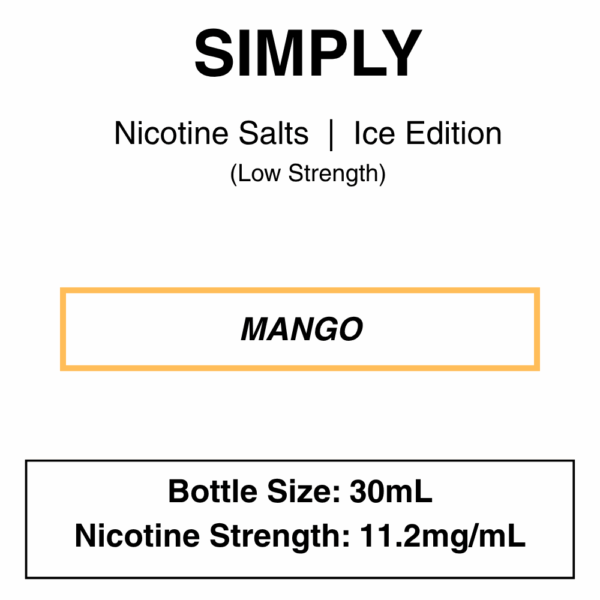 Simply Iced Salts- Nic Salts- 30ml - Image 21