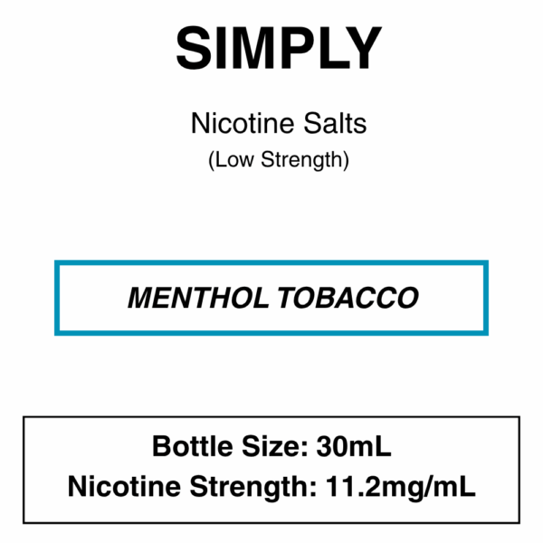 Simply Tobacco Salts- Nic Salts- 30ml - Image 16