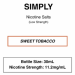 Simply Tobacco Salts- Nic Salts- 30ml - Image 13