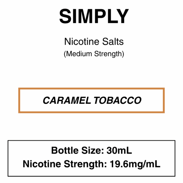 Simply Tobacco Salts- Nic Salts- 30ml - Image 8