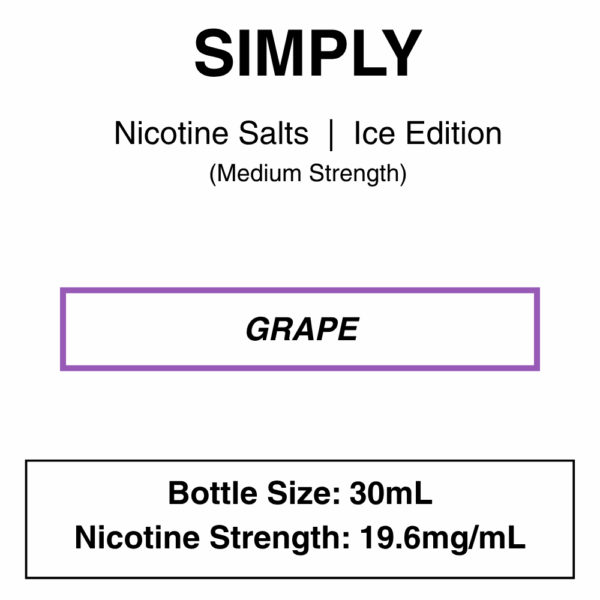 Simply Iced Salts- Nic Salts- 30ml - Image 14