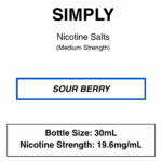 Simply Salts- Nic Salts- 30ml - Image 11