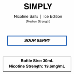 Simply Iced Salts- Nic Salts- 30ml - Image 11
