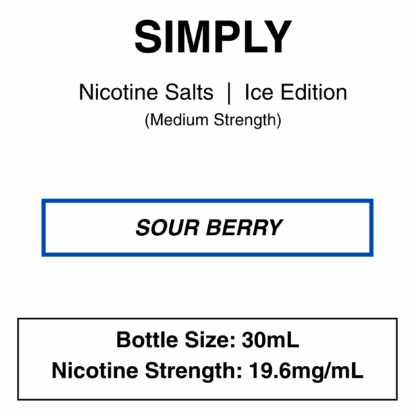 Simply Iced Salts- Nic Salts- 30ml - Image 11