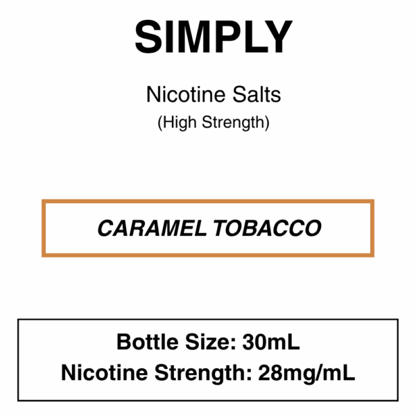 Simply Tobacco Salts- Nic Salts- 30ml - Image 4