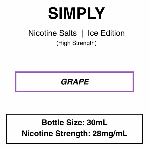 Simply Iced Salts- Nic Salts- 30ml - Image 8