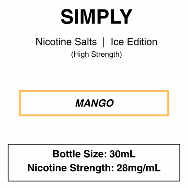 Simply Iced Salts- Nic Salts- 30ml - Image 7