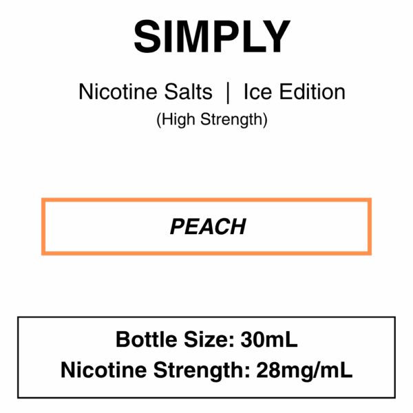 Simply Iced Salts- Nic Salts- 30ml - Image 3