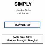 Simply Salts- Nic Salts- 30ml - Image 3