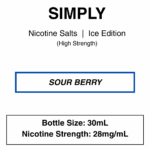 Simply Iced Salts- Nic Salts- 30ml - Image 4