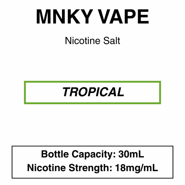 MNKY Vape- Nic Salt- 30ml - Image 7