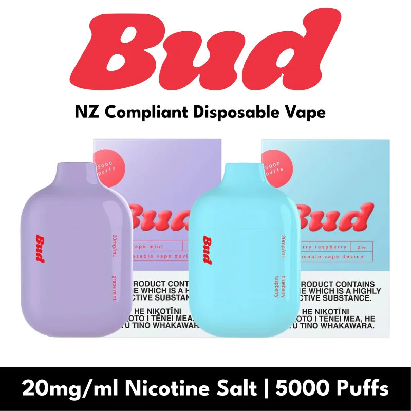 Bud Rechargeable Disposable Vape 20mg/ml (2) Nicotine Salt 5000