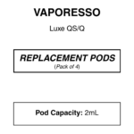 Luxe QS/Q Replacement Mesh Pod (4 Pack )