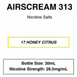 Airscream 313 E-Liquid 30ml - 28.5mg Nicotine - Image 13