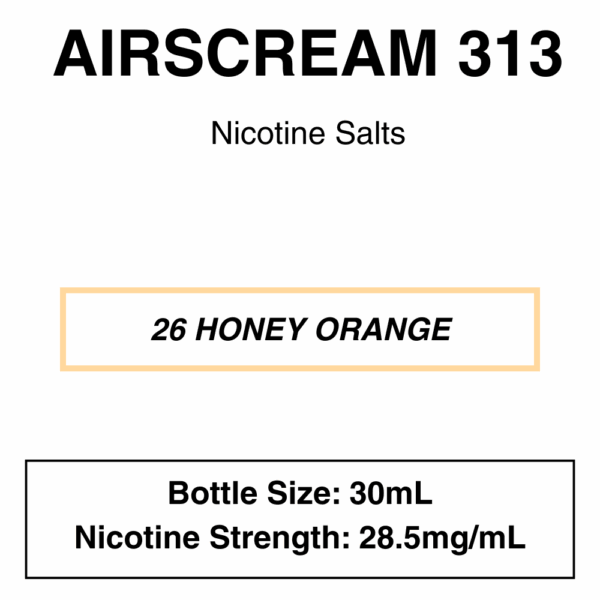 Airscream 313 E-Liquid 30ml - 28.5mg Nicotine - Image 14