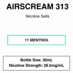 Airscream 313 E-Liquid 30ml - 28.5mg Nicotine - Image 20