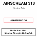 Airscream 313 E-Liquid 30ml - 28.5mg Nicotine - Image 34