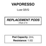Luxe QS/Q Replacement Mesh Pod (4 Pack ) - Image 4