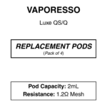 Luxe QS/Q Replacement Mesh Pod (4 Pack ) - Image 3