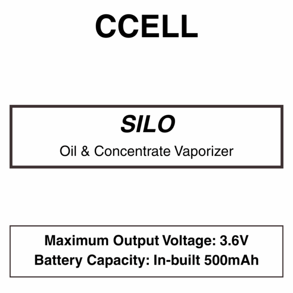 CCELL-SILO - Oil Vaporizer Battery - Image 1