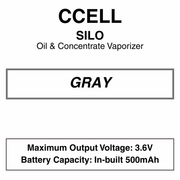 CCELL-SILO - Oil Vaporizer Battery - Image 3
