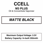 CCELL - M3 Plus Concentrate Vaporiser - Battery Only - Image 2