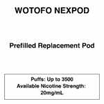 Wotofo-nexPOD Stick-Replacement Pod-3500 Puffs-20mg/ml Nicotine