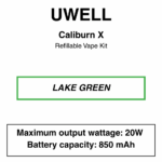 Uwell - Caliburn X - Refillable Vape Kit - Image 4