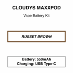 Cloudys - Maxxpod Disposable Vape Battery Only - 7000 Puffs - Image 2
