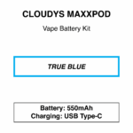 Cloudys - Maxxpod Disposable Vape Battery Only - 7000 Puffs - Image 3