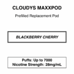 Cloudys Maxxpod - Disposable Replacement Pod - 28mg/ml Nicotine - Image 2