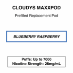 Cloudys Maxxpod - Disposable Replacement Pod - 28mg/ml Nicotine - Image 3