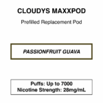Cloudys Maxxpod - Disposable Replacement Pod - 28mg/ml Nicotine - Image 8