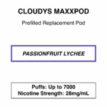 Cloudys Maxxpod - Disposable Replacement Pod - 28mg/ml Nicotine - Image 7