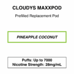 Cloudys Maxxpod - Disposable Replacement Pod - 28mg/ml Nicotine - Image 18