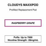 Cloudys Maxxpod - Disposable Replacement Pod - 28mg/ml Nicotine - Image 17