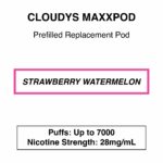 Cloudys Maxxpod - Disposable Replacement Pod - 28mg/ml Nicotine - Image 14