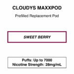 Cloudys Maxxpod - Disposable Replacement Pod - 28mg/ml Nicotine - Image 13