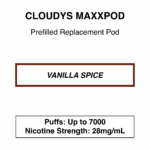 Cloudys Maxxpod - Disposable Replacement Pod - 28mg/ml Nicotine - Image 11