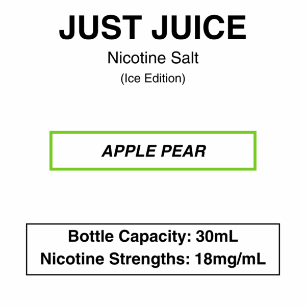 Just Juice - NicSalt - 50/50- 30ml -30mg - Image 2
